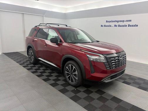 Scarlet Ember Tintcoat 2026 Nissan Pathfinder Platinum