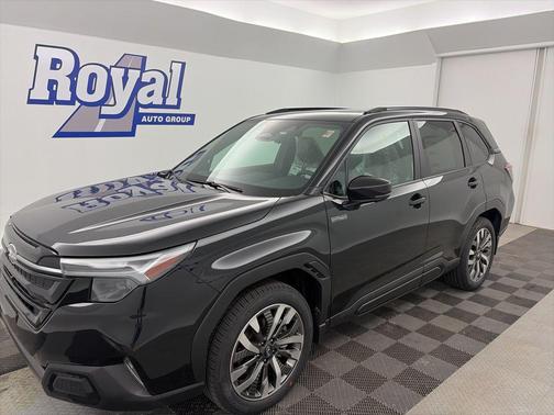 Crystal Black Silica 2026 Subaru Forester Hybrid Touring