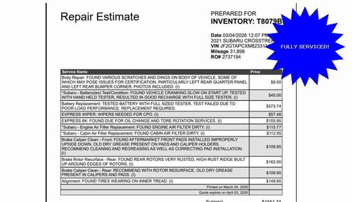 2021 Subaru Crosstrek Premium