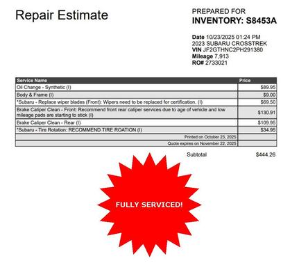 2023 Subaru Crosstrek Limited