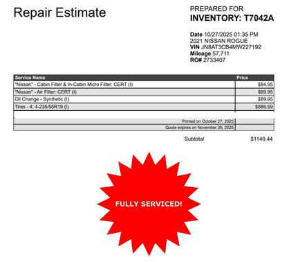 2021 Nissan Rogue SL