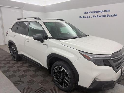 Crystal White Pearl 2026 Subaru Forester Hybrid Limited