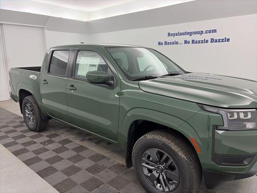 Tactical Green Metallic 2026 Nissan Frontier SV