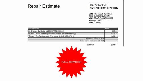 2022 Buick Envision FWD Preferred