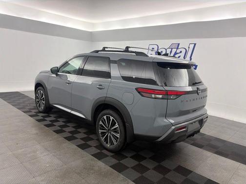 Boulder Gray Pearl 2026 Nissan Pathfinder Platinum