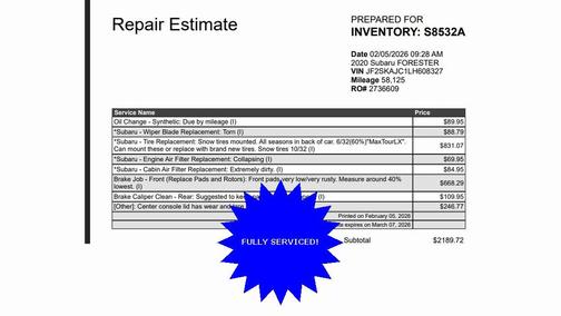 2020 Subaru Forester Premium