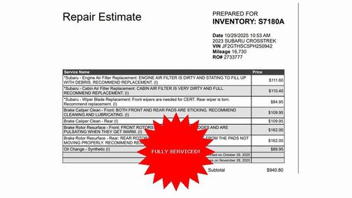 2023 Subaru Crosstrek Sport