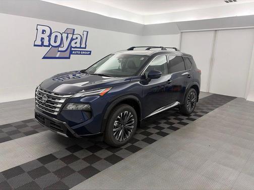 Deep Ocean Blue Pearl 2026 Nissan Rogue Platinum