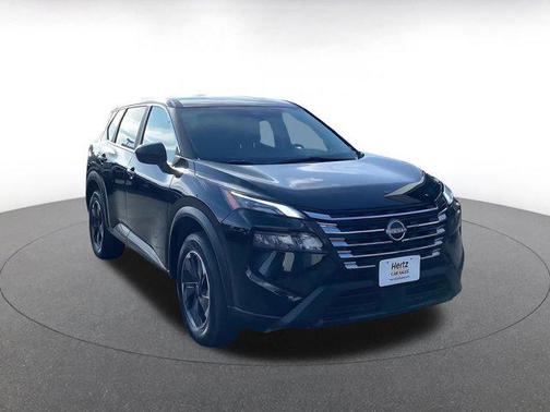 Super Black 2025 Nissan Rogue SV