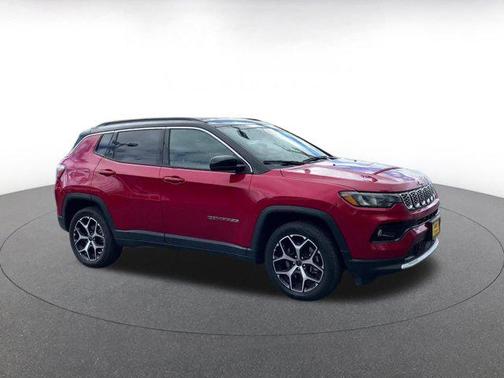 Red Hot Pearlcoat 2025 Jeep Compass Limited