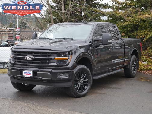 AGATE BLACK METALLIC 2025 Ford F-150 XLT Truck