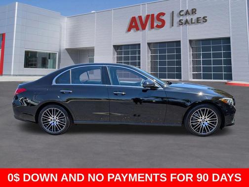 Black 2025 Mercedes-Benz C-Class C 300