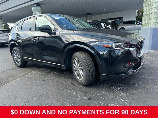 Jet Black Mica 2025 Mazda CX-5 2.5 S Select Package
