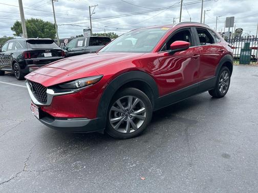 Soul Red Crystal Metallic 2025 Mazda CX-30 2.5 S Preferred Package