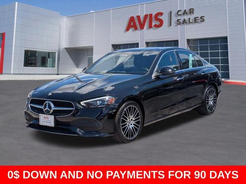Black 2025 Mercedes-Benz C-Class C 300