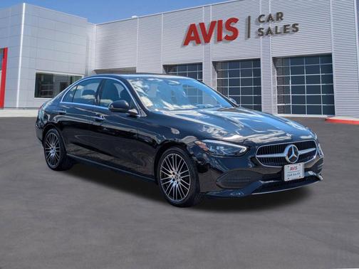 Black 2025 Mercedes-Benz C-Class C 300