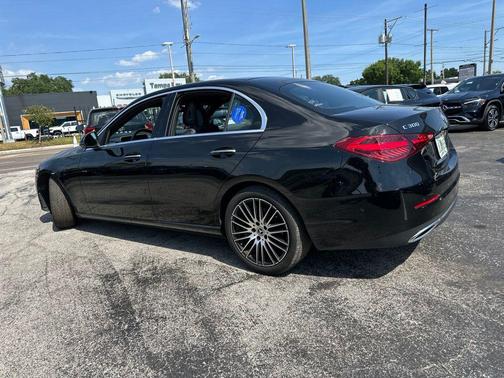 Black 2025 Mercedes-Benz C-Class C 300