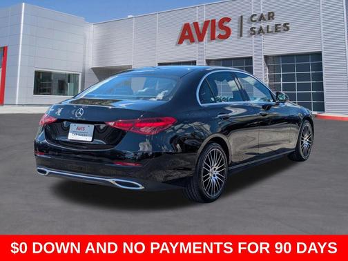 Black 2025 Mercedes-Benz C-Class C 300