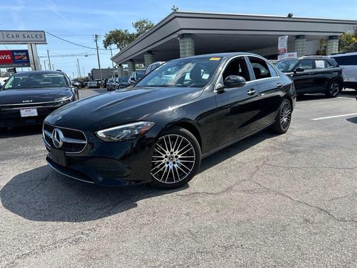 Black 2025 Mercedes-Benz C-Class C 300