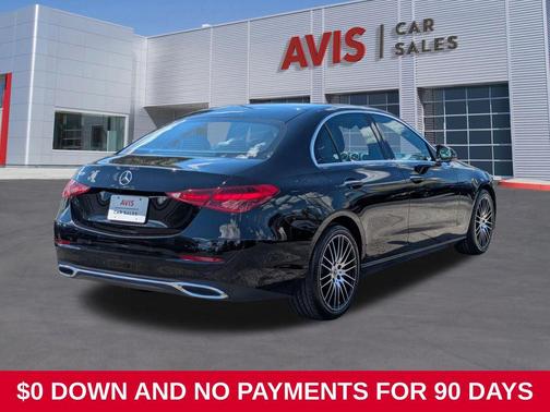 Black 2025 Mercedes-Benz C-Class C 300