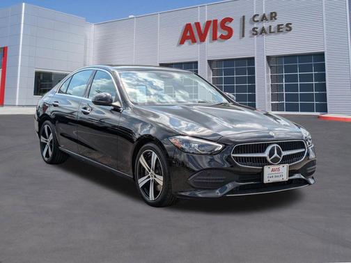 Black 2025 Mercedes-Benz C-Class C 300 4MATIC