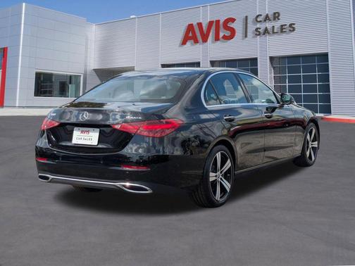 Black 2025 Mercedes-Benz C-Class C 300 4MATIC