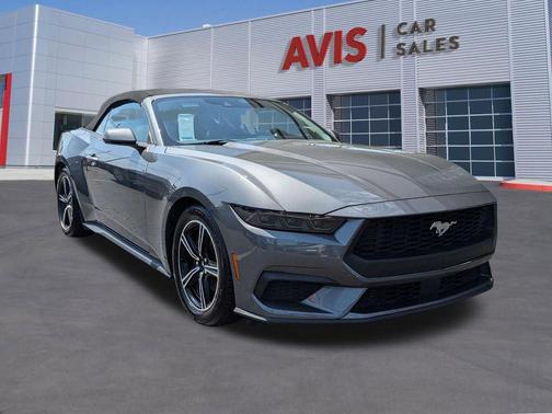 Carbonized Gray Metallic 2025 Ford Mustang EcoBoost Premium