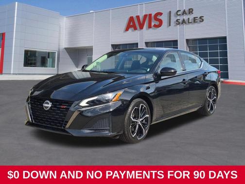 Super Black 2025 Nissan Altima SR FWD