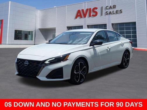 White 2025 Nissan Altima SR FWD