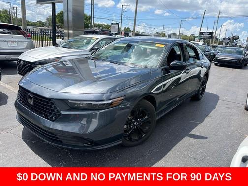 Gray 2025 Honda Accord SE