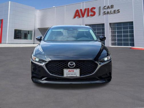 Jet Black Mica 2025 Mazda Mazda3 FWD w/Preferred Package