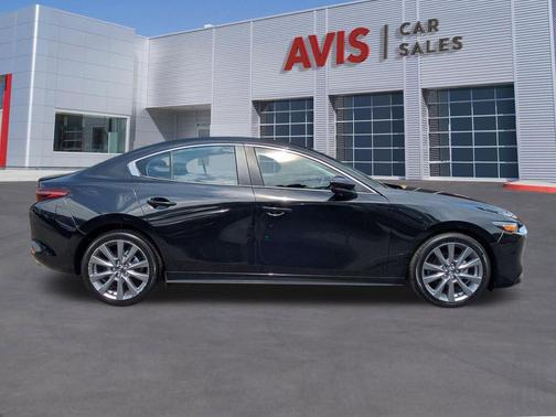 Jet Black Mica 2025 Mazda Mazda3 FWD w/Preferred Package