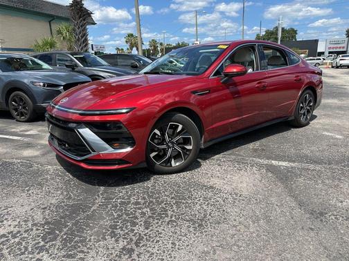 Ultimate red 2025 Hyundai SONATA SEL
