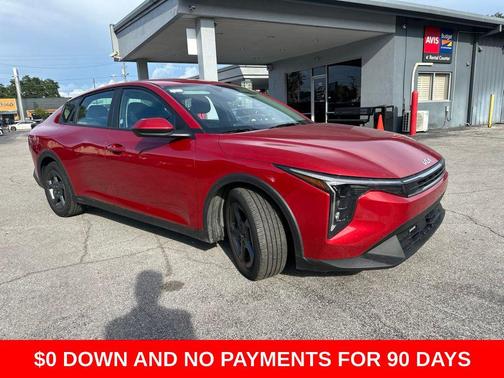 Currant Red 2025 Kia K4 LXS