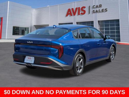 Deep Sea Blue 2025 Kia K4 LXS