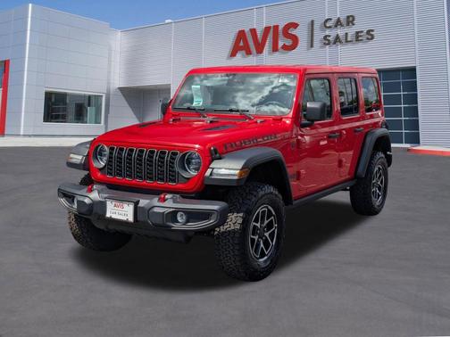 Firecracker Red Clearcoat 2025 Jeep Wrangler Rubicon