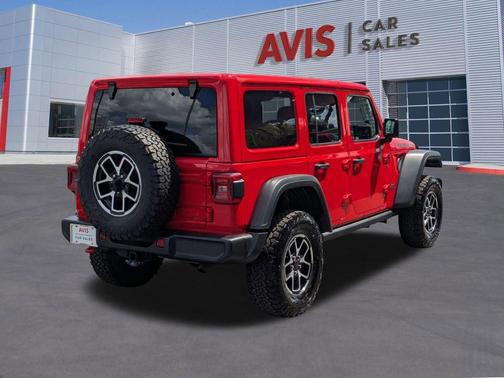 Firecracker Red Clearcoat 2025 Jeep Wrangler Rubicon