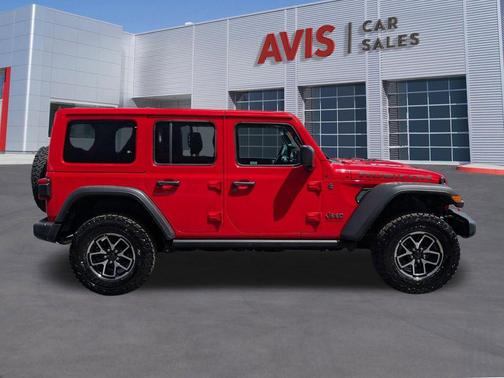 Firecracker Red Clearcoat 2025 Jeep Wrangler Rubicon