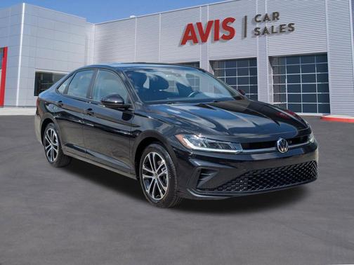 Deep Black Pearl 2025 Volkswagen Jetta 1.5T Sport