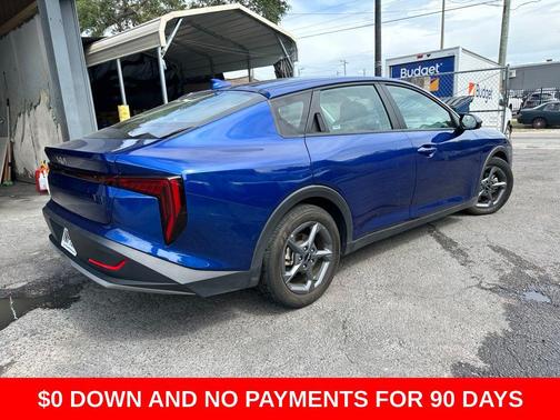Deep Sea Blue 2025 Kia K4 LXS