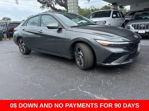 Amazon Gray 2025 Hyundai ELANTRA SEL