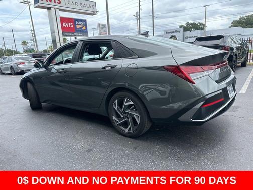 Amazon Gray 2025 Hyundai ELANTRA SEL