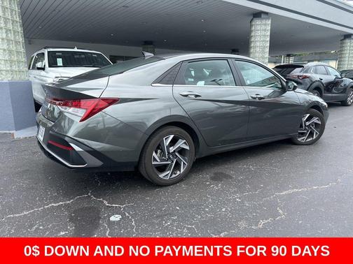 Amazon Gray 2025 Hyundai ELANTRA SEL
