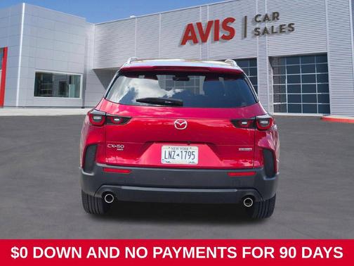 Soul Red Crystal Metallic 2025 Mazda CX-50 2.5 S Preferred Package