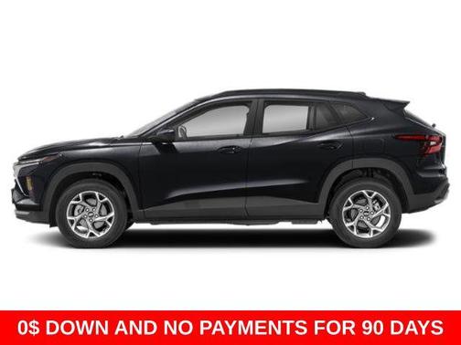 Mosaic Black Metallic 2025 Chevrolet Trax LS
