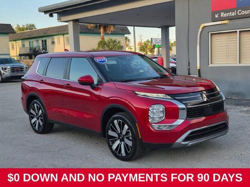 Red Diamond 2025 Mitsubishi Outlander SE S-AWC