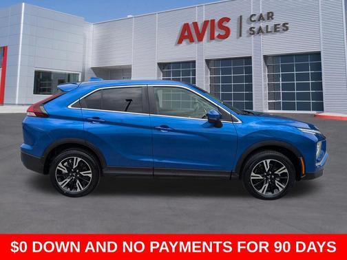 Lightning Blue Metallic 2025 Mitsubishi Eclipse Cross SE