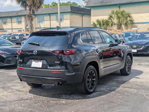 Jet Black Mica 2025 Mazda CX-50 Hybrid Premium Package