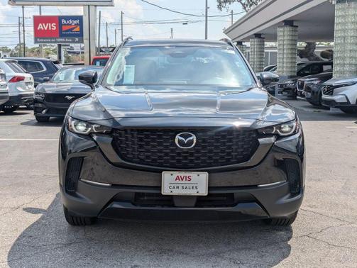 Jet Black Mica 2025 Mazda CX-50 Hybrid Premium Package