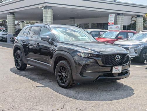 Jet Black Mica 2025 Mazda CX-50 Hybrid Premium Package